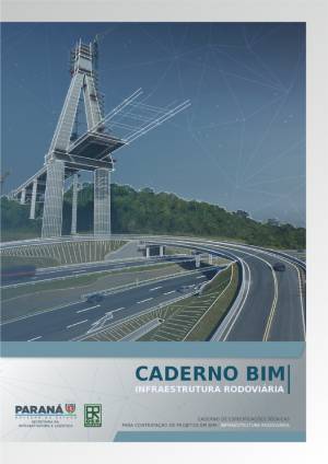 Capa Caderno BIM Infraestrutura Rodoviária