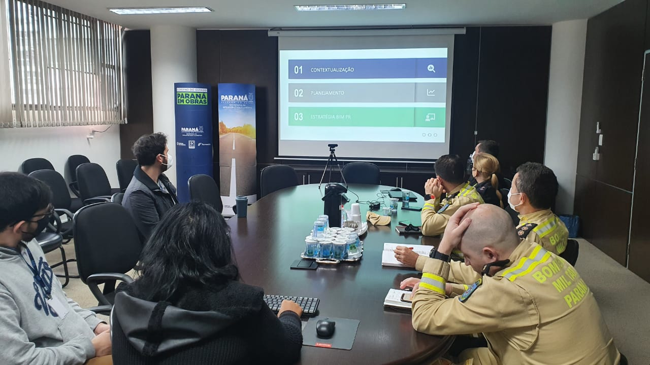 Reunião com Corpo de Bombeiros