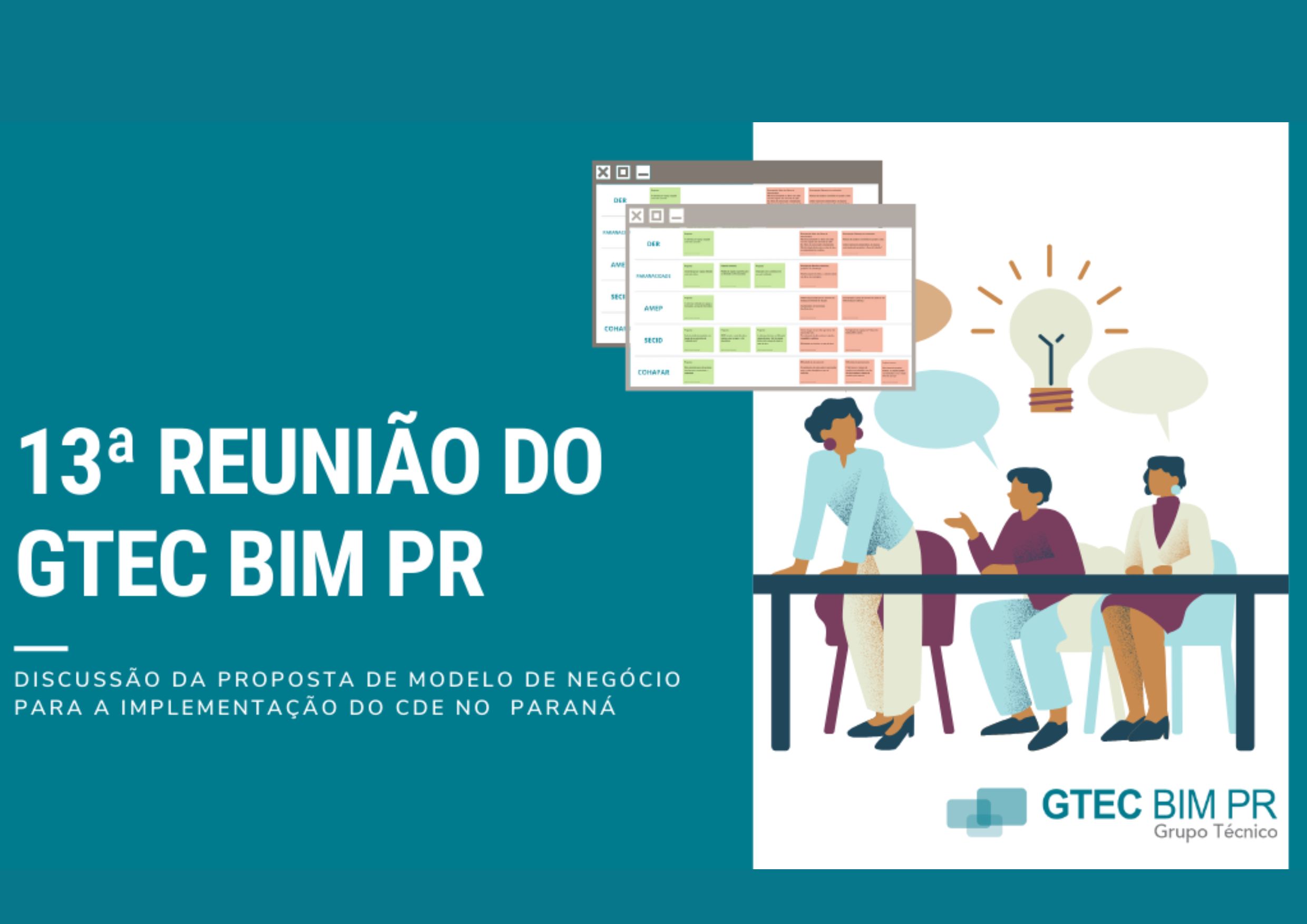 Reunião GTEC BIM PR