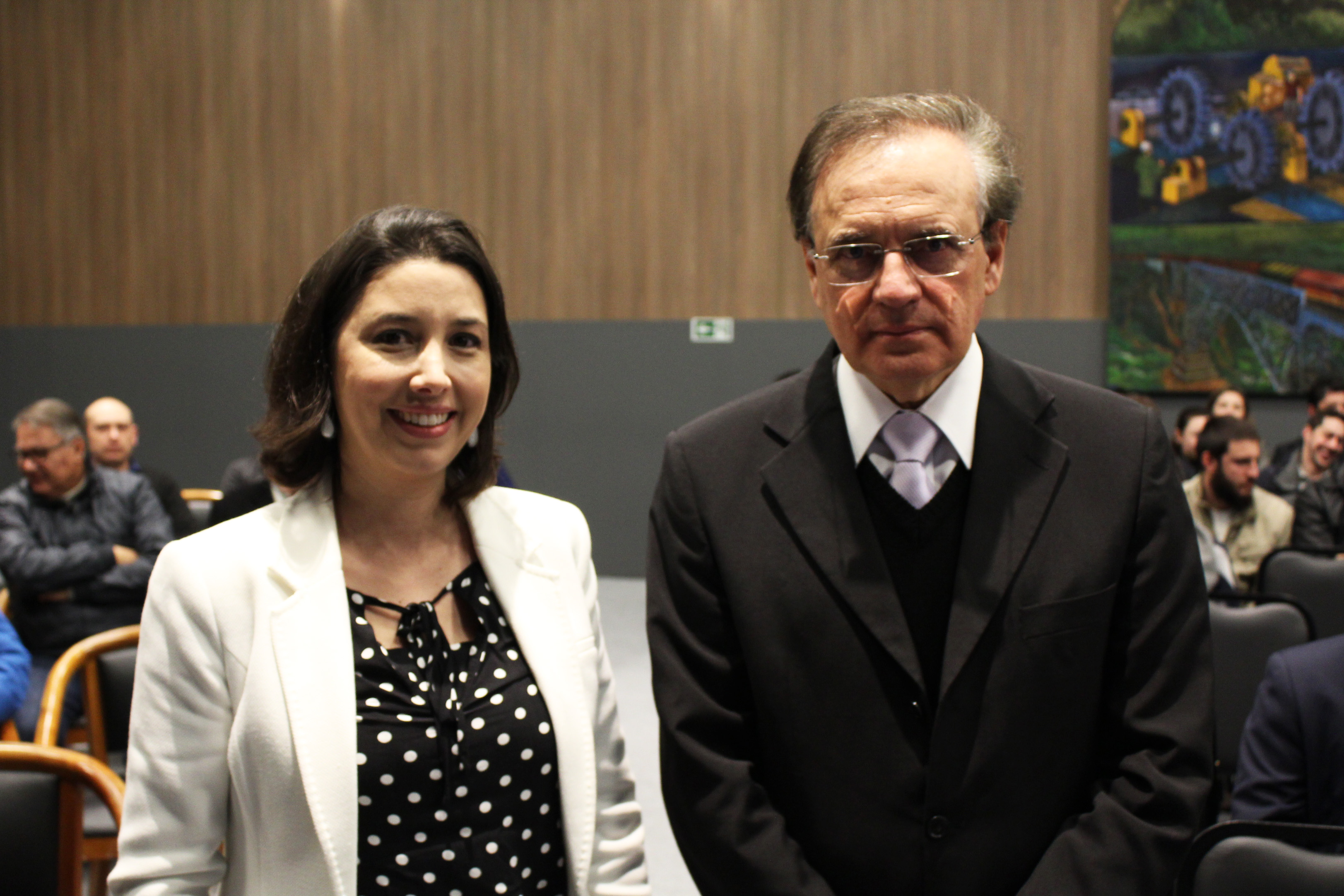 Assinatura de parceria BIM, UFPR e UP. 23/08/2016  -  José Pio Martins e Patrícia Maggi