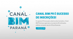 Canal BIM PR é Sucesso de Inscrições