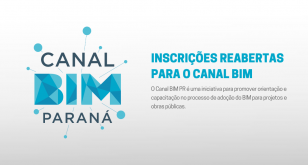Canal BIM PR - reabertura das inscrições