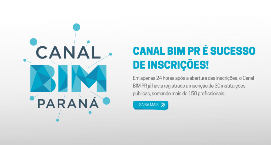 Canal BIM PR é Sucesso de Inscrições