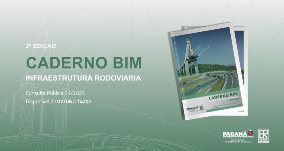 Consulta Pública - Caderno BIM de Infraestrutura Rodoviária 2ª Edição