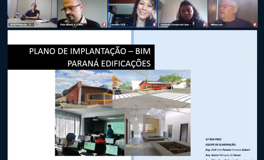 PARANÁ EDIFICAÇÕES apresenta o Plano de Implantação BIM na 5ª reunião do GTEC-BIM PR