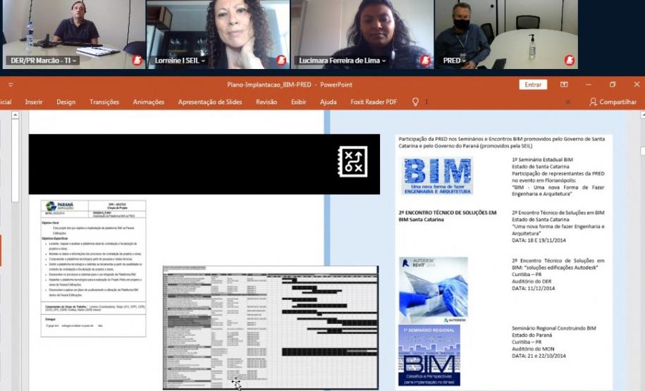 PARANÁ EDIFICAÇÕES apresenta o Plano de Implantação BIM na 5ª reunião do GTEC-BIM PR