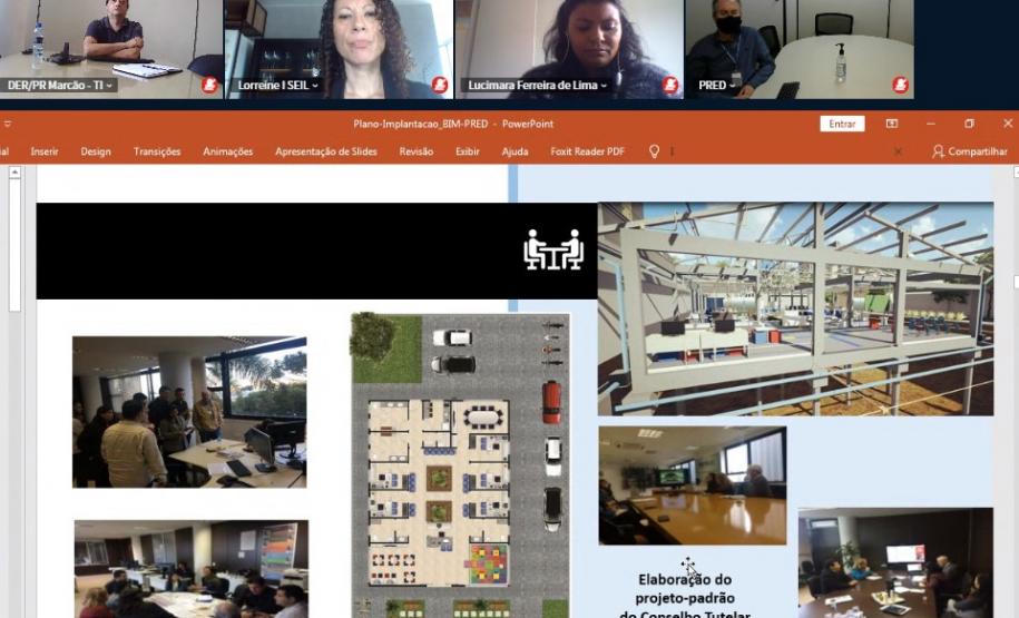 PARANÁ EDIFICAÇÕES apresenta o Plano de Implantação BIM na 5ª reunião do GTEC-BIM PR