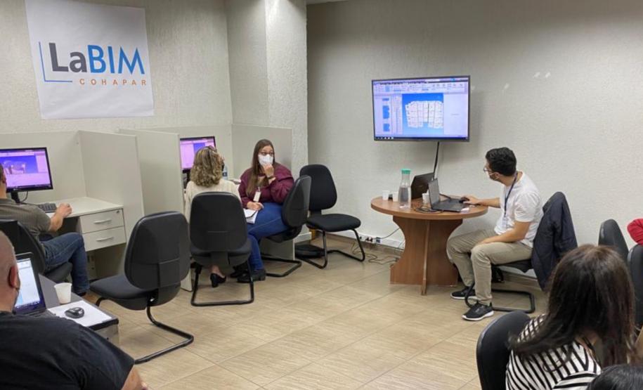 Sensibilização e Treinamento em BIM equipe COHAPAR