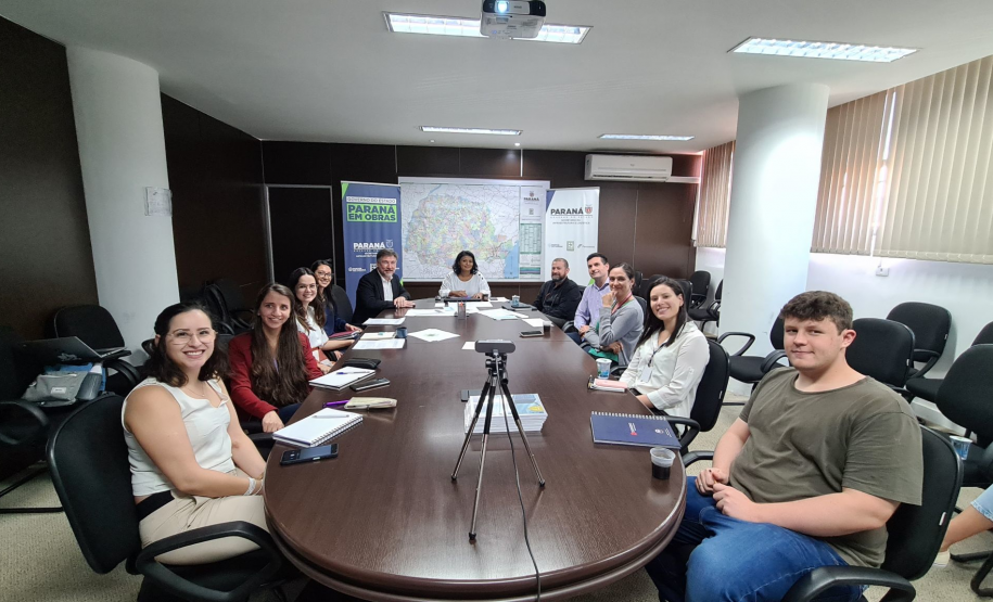 Foto de toda a equipe