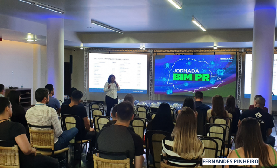Fotos dos eventos da Jornada BIM PR