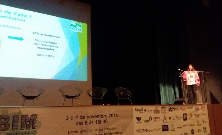 Apresentação da Arq. Lucimara Lima sobre o LaBIM