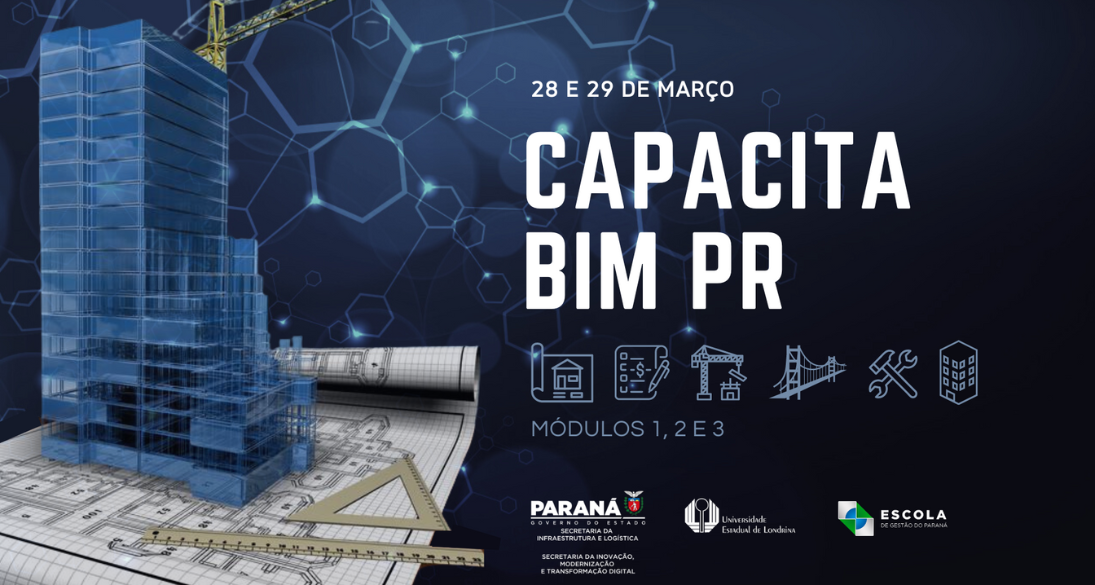 Divulgação Capacita BIM PR 28 e 29 de Março